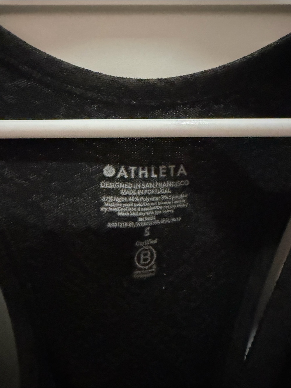 Athleta Black Racerback Tank Top - Picture 4 of 5